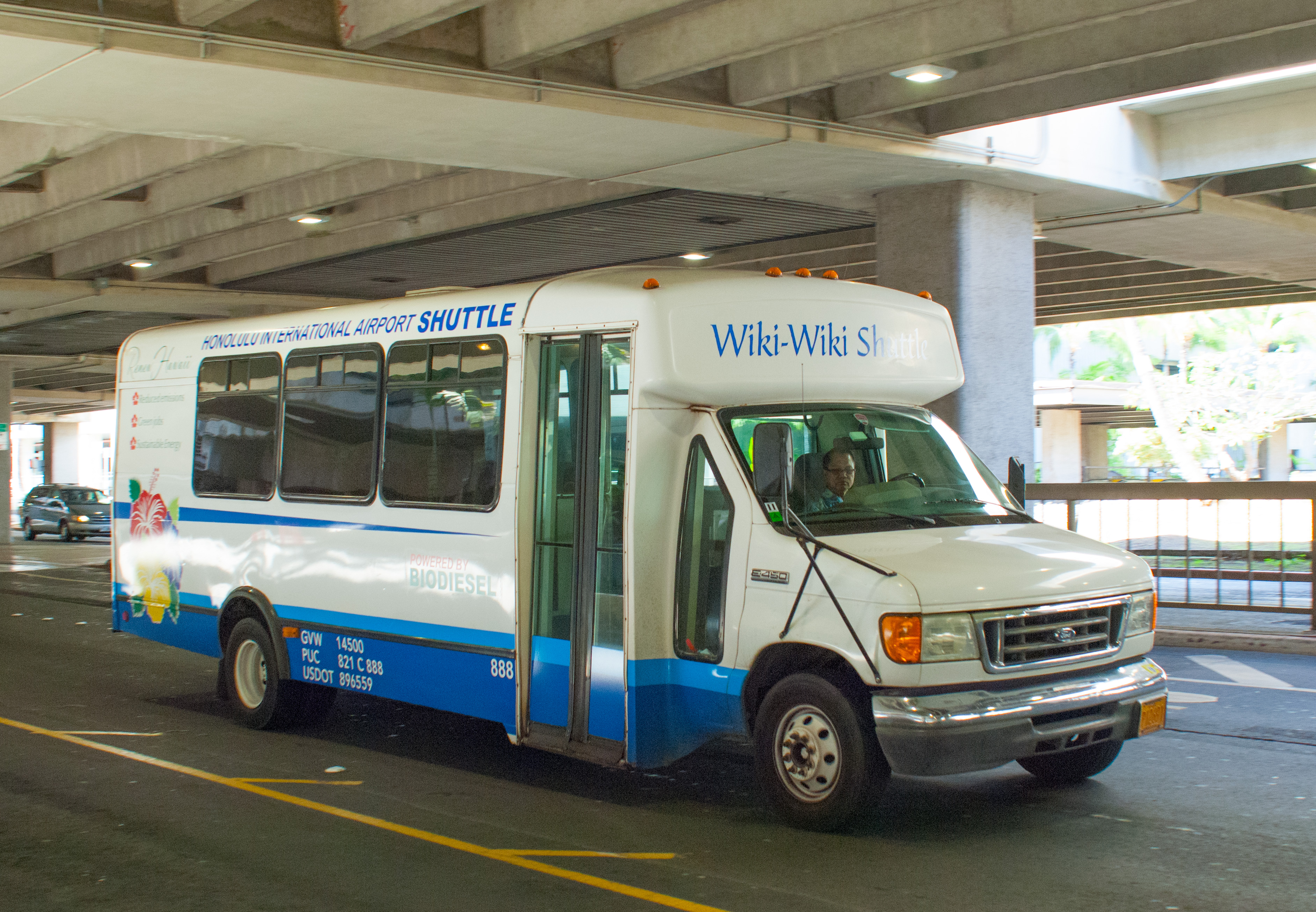 airport shuttle bus