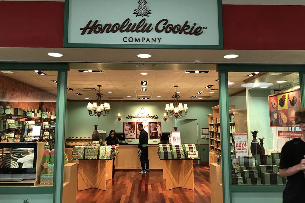 Honolulu Cookie Company Open daily 7:30 a.m. – 3:15 p.m.