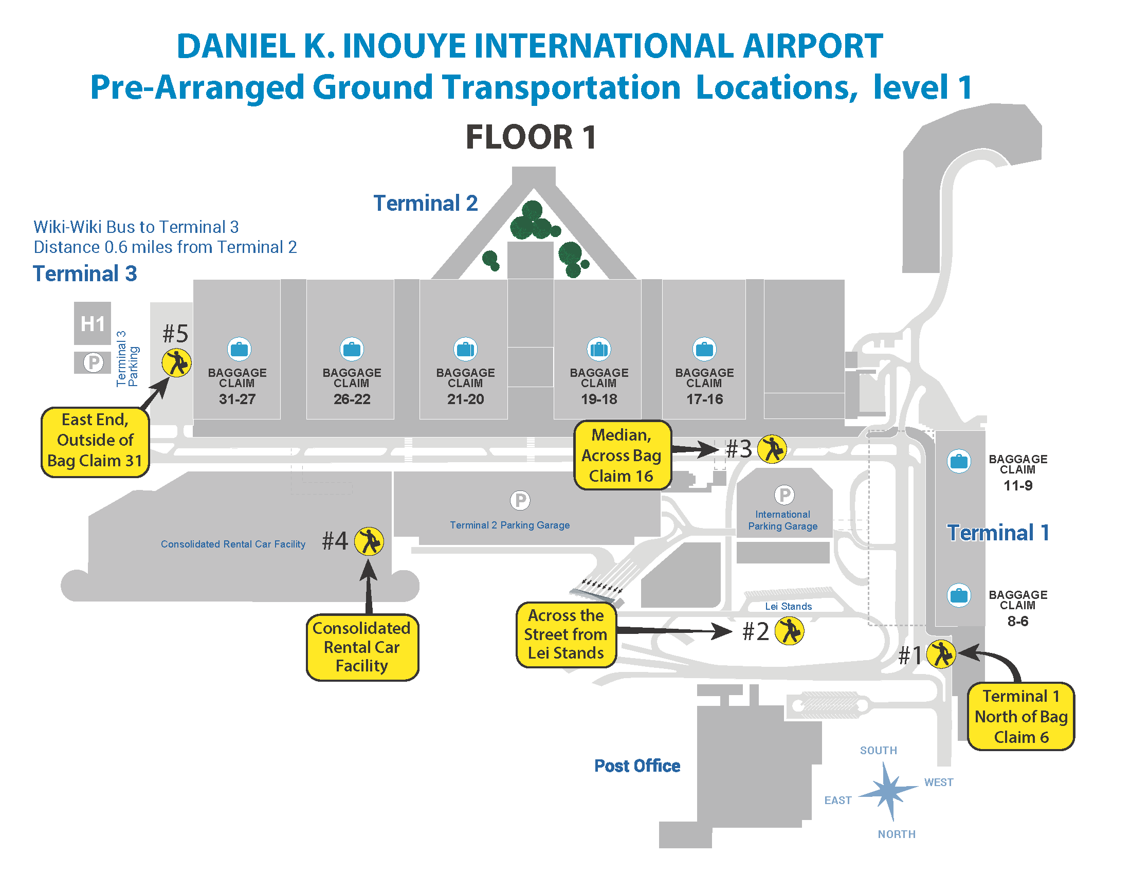map southwest airlines arrivals at honolulu airport