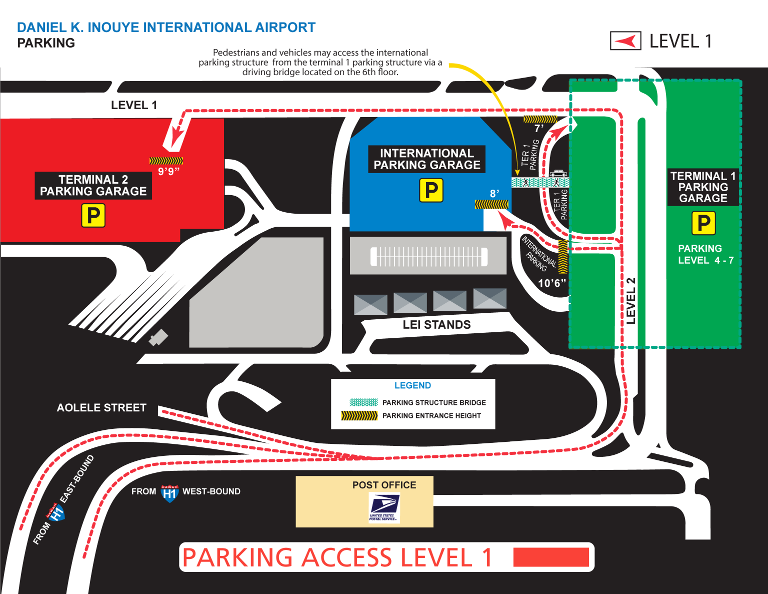 Daniel K. Inouye International Airport | Parking