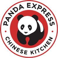 Panda Express Chinese Kitchen Panda Express offers oriental dishes such as orange chicken, chow fun, chow mein noddles, egg roll, spicy chicken and beef with broccoli.