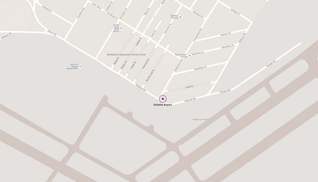 Kalaeloa Airport Driving Directions