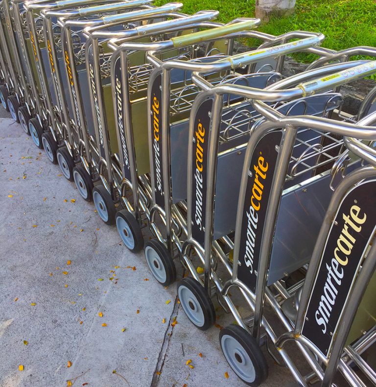 Ellison Onizuka Kona International Airport at Keahole Baggage Carts